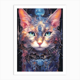 Cat In Space 1 Art Print