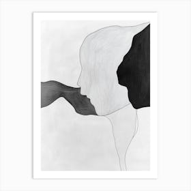 'Two Faces' Art Print