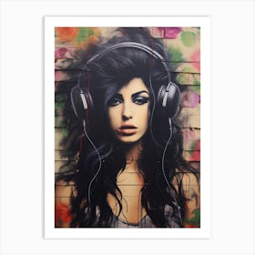 Amy Winehouse (2) Art Print