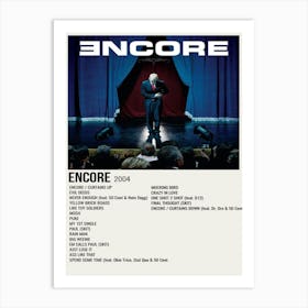 Encore 2004 Poster 1 Art Print