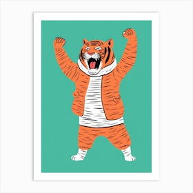 Tiger 8 Art Print