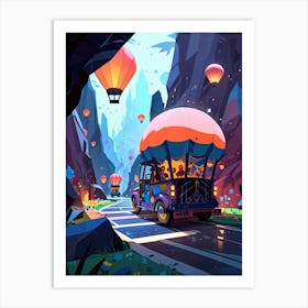 Hot Air Balloons 7 Art Print