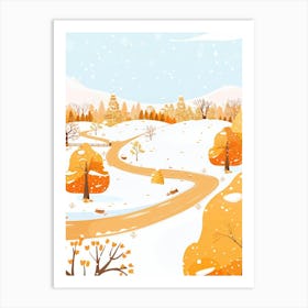 Autumn Landscape 8 Art Print