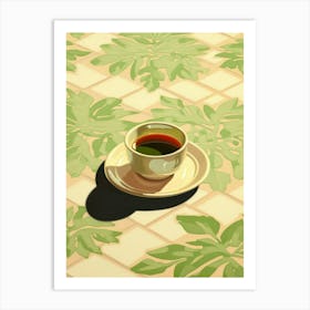 Sencha Tea Art Print