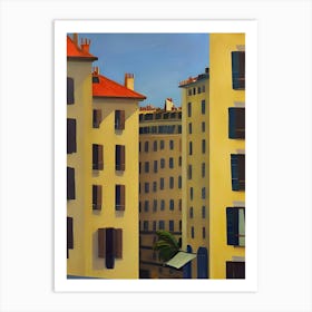 Mediterranean City Art Print