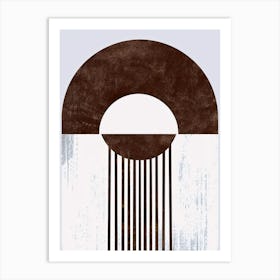 Herne Spacecraft - Minimalist Bauhaus Art Print