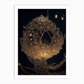 Tree Of Light Art Print