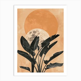 Moon And The Sun Canvas Print Art Print