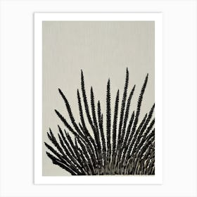 Acropora Austera Linocut Art Print