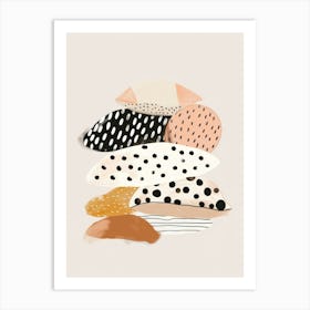 Polka Dot Pillows Art Print