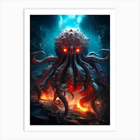 Octopus 1 Art Print