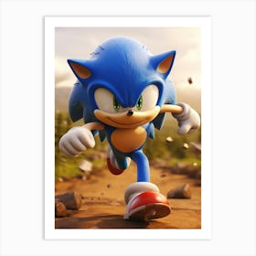 Sonic The Hedgehog 11 Art Print