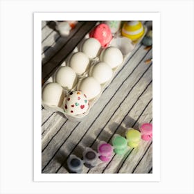 Easter Eggs 18 Art Print