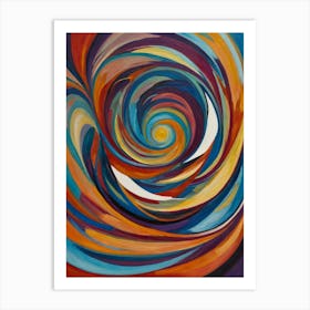 Swirling Vortex Art Print