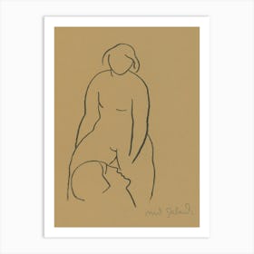 Lovers, Mikuláš Galanda (5) Art Print