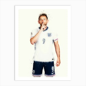 Harry Kane 3 Art Print