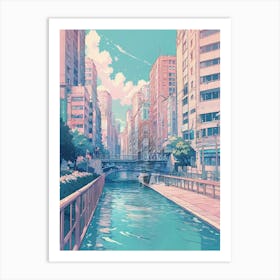 Cityscape 3 Art Print