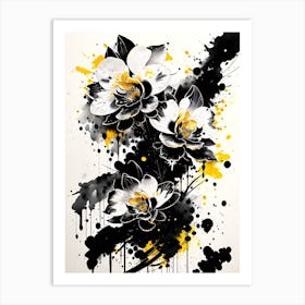 Lotus Flowers Art Print