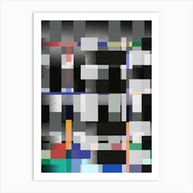 Tv Test Pattern 03 Art Print