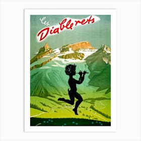 Diablerets, Mountain Massif, Switzerland Art Print