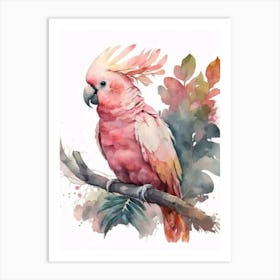 Cockatoo Painting Art Print