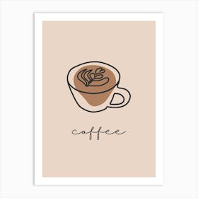 Coffee 1 Art Print