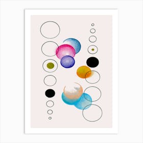 Circular Art Print