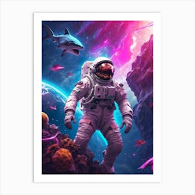 Space Is Sea Art Print