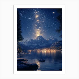 Starry Night 189 Art Print