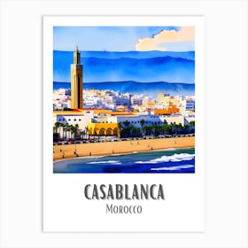 Casabl Art Print