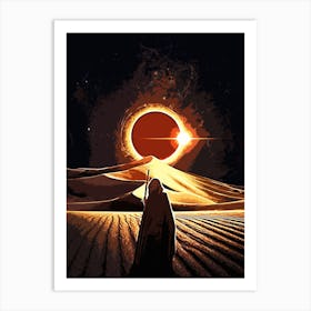 paul atreides dune movie 7 Art Print