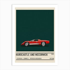 Hardcastle And Mccormick Car Art Print