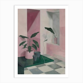 Pink Room 3 Art Print