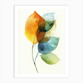 Autumn Leaves Canvas Print 7 Art Print