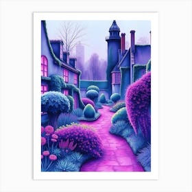 Fairytale Garden Art Print