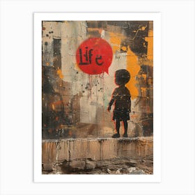 Life By Banksy Art Print