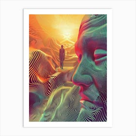 Psychedelic Art 6 Art Print