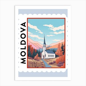 Moldova Travel Stamp Poster Art Print