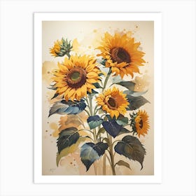 Sunflowers Art Print