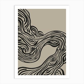 The Lines Art Print