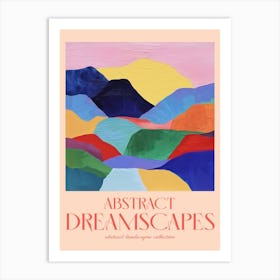 Abstract Dreamscapes Landscape Collection 28 Art Print