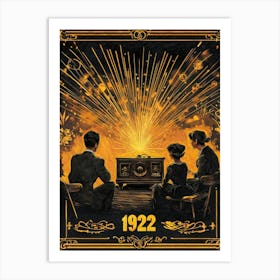 Aihrgdesign A Vintage Technology Poster Celebrating The Radio 31ea9f7b F13e 410c 8d25 Ab6c2dafa51c 3 Affiche