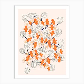 Begonia Blossom Art Print