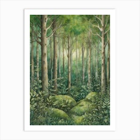 Forest Art Print