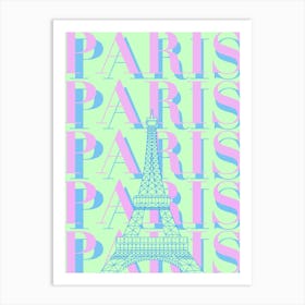 Paris City Travel  Art Print