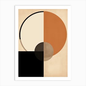 Halle Harmony, Geometric Bauhaus Art Print