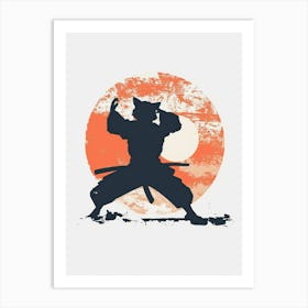 Samurai 1 Art Print