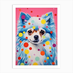 Pomeranian Pop Art 1 Art Print