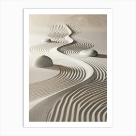 Sand Sculpture Art Print
