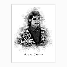 Michael Jackson 1 Art Print